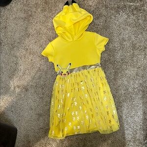 Pokemon Yellow and Silver Casual Dress